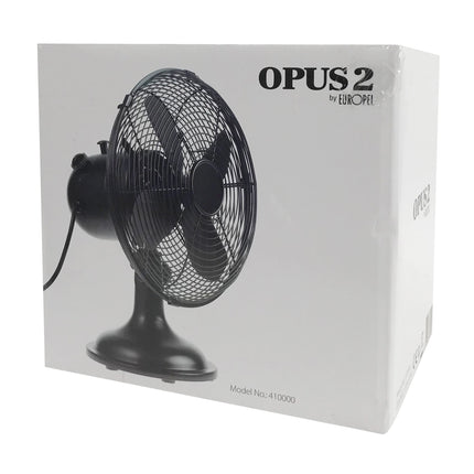 EUROPEL - Fan - Black - Table Model - Rotatable - 3 Speeds image