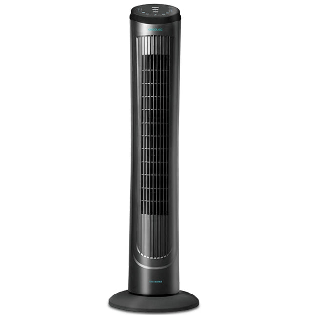 CECOTEC - Fan - Black - Column Model - 102 cm - Rotatable - 3 Speeds - With Timer & Remote Control image