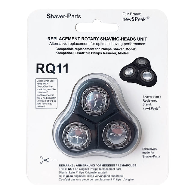 SHAVER-PARTS - Shaver attachment - Complete shaving unit - RQ11 - 1 Piece image