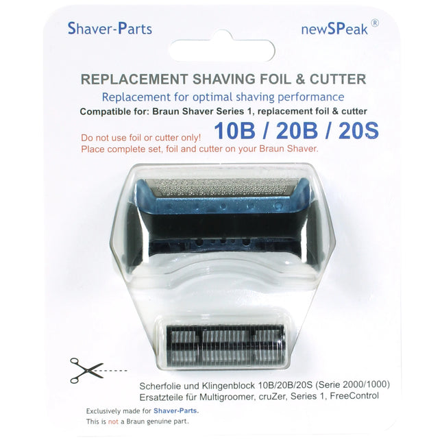 SHAVER-PARTS - combipack black 1000/2000 series - 10B/20B/S image