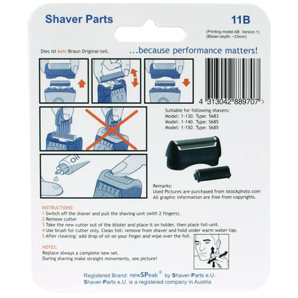 SHAVER-PARTS - combipack black series 1 - 11B image