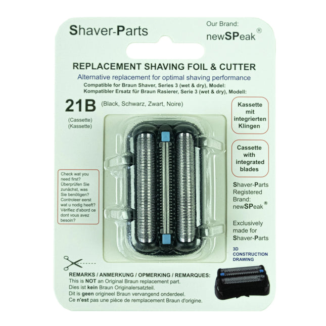 SHAVER-PARTS - 21B - Shaver attachment - Series 3 - Cassette - 1 Piece image