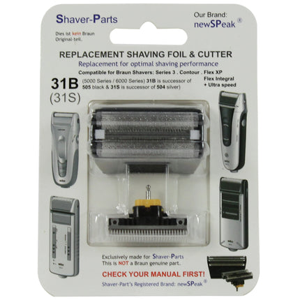 SHAVER-PARTS - combipack black 5000/6000 series - 31B image