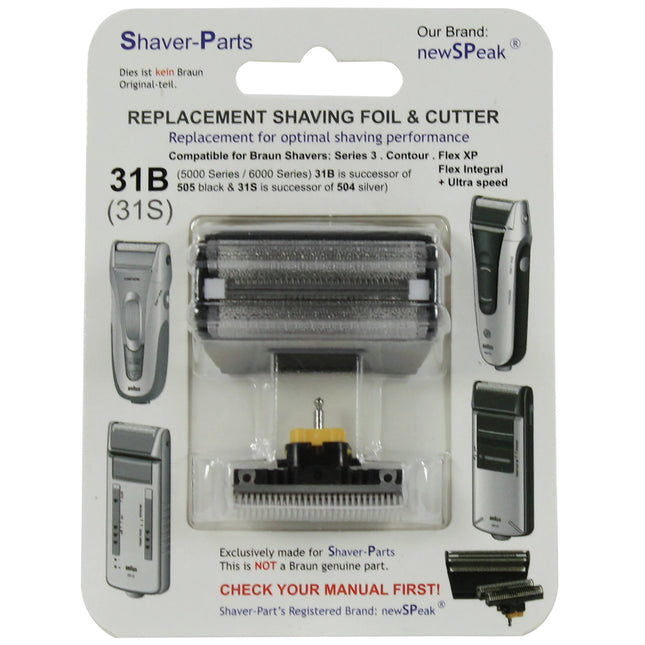 SHAVER-PARTS - combipack black 5000/6000 series - 31B image