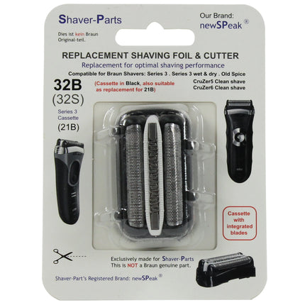 SHAVER-PARTS - cassette black series 3 - 32B image