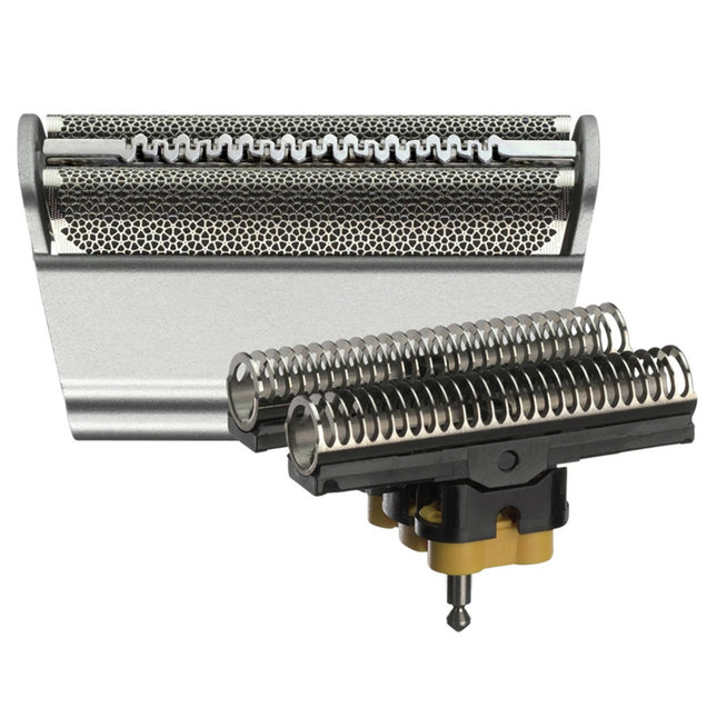 SHAVER-PARTS - 31S - Shaver attachment - Compatible with Braun series 5000 & series 6000 - Razor blade + blade block image