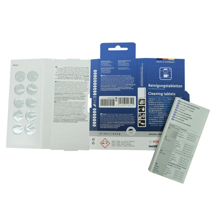 BOSCH SIEMENS - Coffee Cleaner TCZ8001N - Tablet Multi pack - 10 Pieces of 2,2 g image
