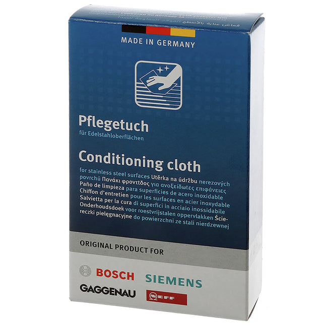 BOSCH SIEMENS - maintenance wipes stainless steel surfaces 5pcs. image