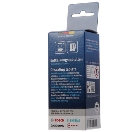 BOSCH SIEMENS - Descaler  - Tablet Multi pack - 6 Pieces of 18 g image