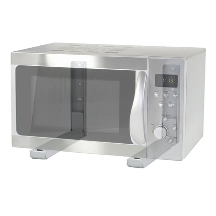 SCANPART - Magnetron brackets - Silver - 22.5 cm x 36.5-35 cm - up to 50KG image