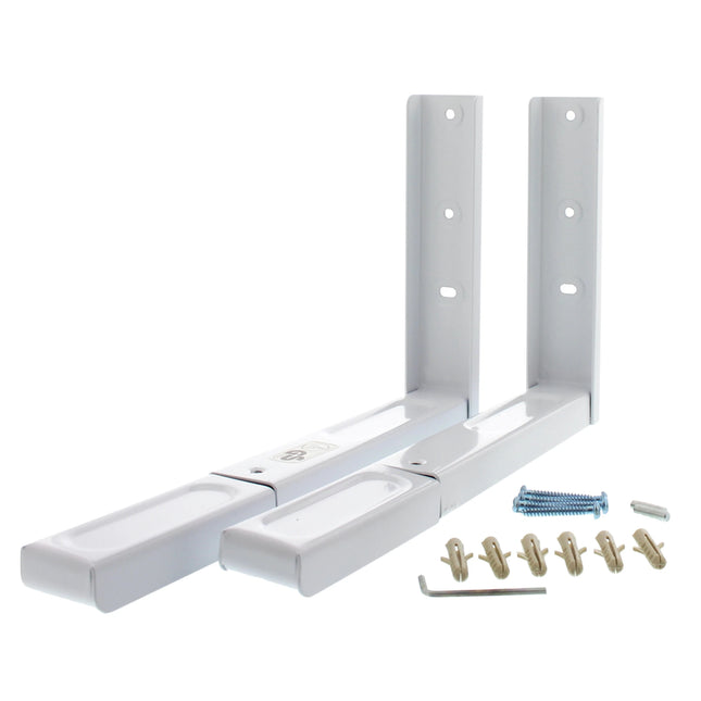 SCANPART - Magnetron brackets - White - 21.9 cm x 30.5-45 cm - up to 40KG image