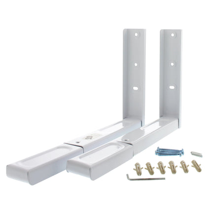 SCANPART - Magnetron brackets - White - 21.9 cm x 30.5-45 cm - up to 40KG image