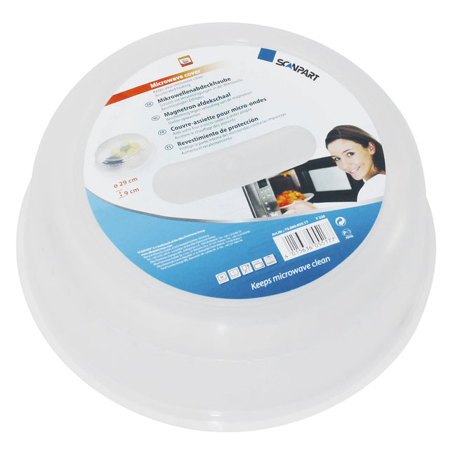 SCANPART - Magnetron cover dish - Transparent - 29 cm image