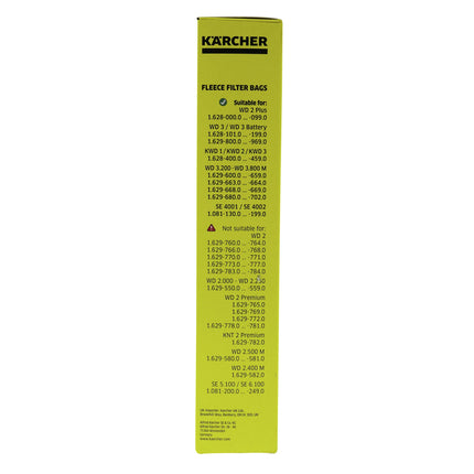 KARCHER KFI357 4 Dustbags image