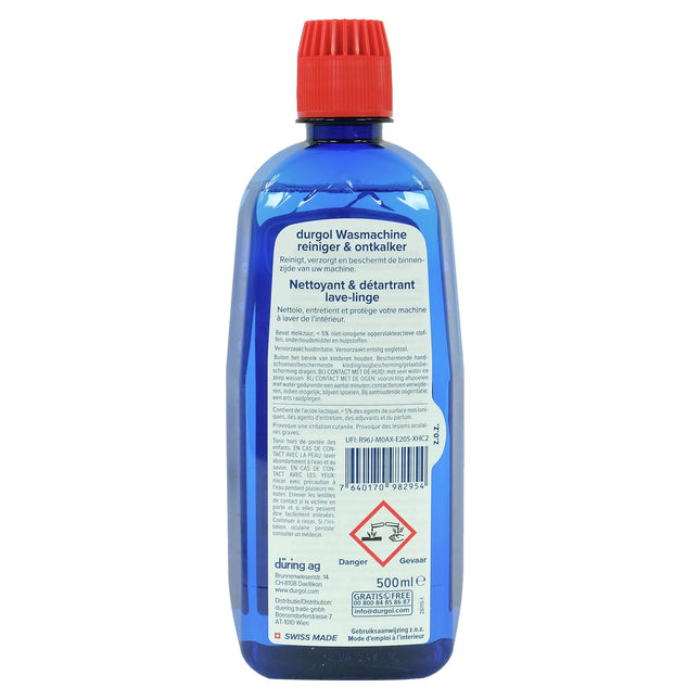 DURGOL Washing Machine Cleaner  - Liquid image