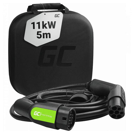 GREEN CELL - Car charging cable - Type 2 - 11Kw - 5m - 3Phase image