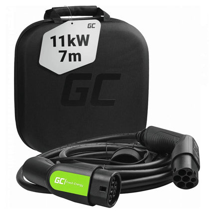 GREEN CELL - Car charging cable - Type 2 - 11Kw - 7m - 3Phase image