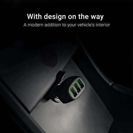 GREEN CELL - Car charger - 3x USB - 54W image