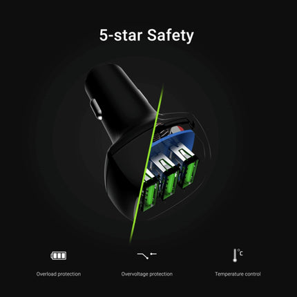GREEN CELL - Car charger - 3x USB - 54W image