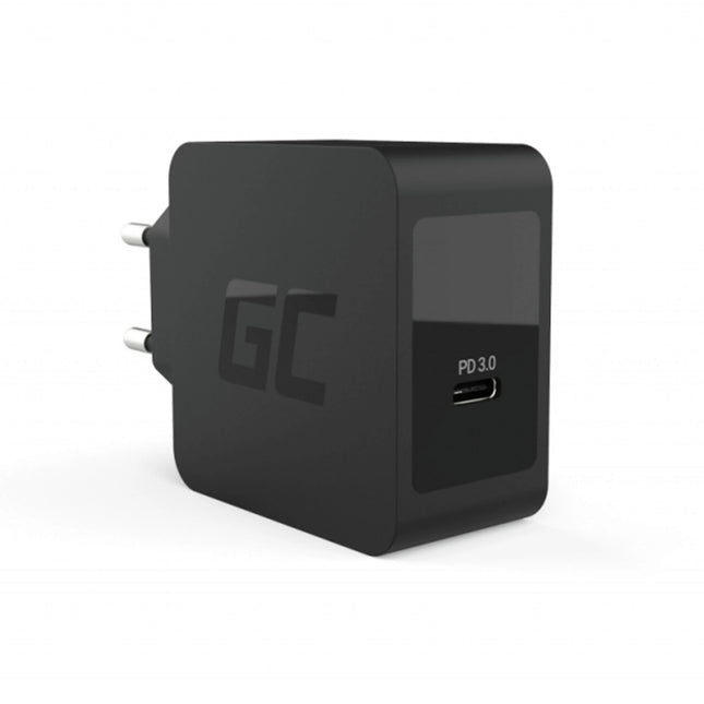 GREEN CELL - Charger - 18W - Power Delivery - Black - USB-C image