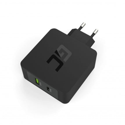 GREEN CELL - Charger - 30W - Power Delivery - Black - USB-C & USB-A image