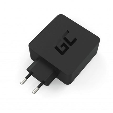 GREEN CELL - Charger - 30W - Power Delivery - Black - USB-C & USB-A image