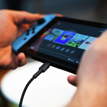 GREEN CELL - Charging and data cable - USB-A (Male) - USB-C (Male) - Set - 3 Pieces - 1.2 m image