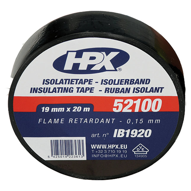 HPX - insulation tape 19mm 20m black image