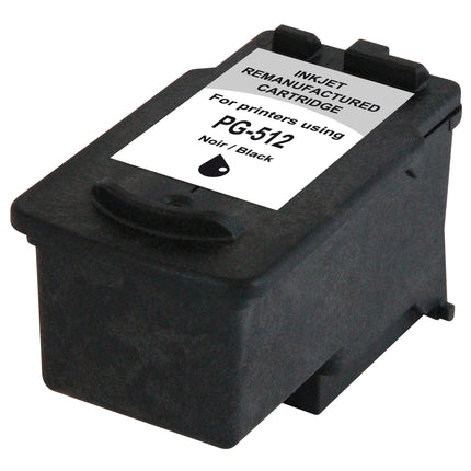 RECYCLECLUB Cartridge PG-512 - Black - Suitable for Canon image
