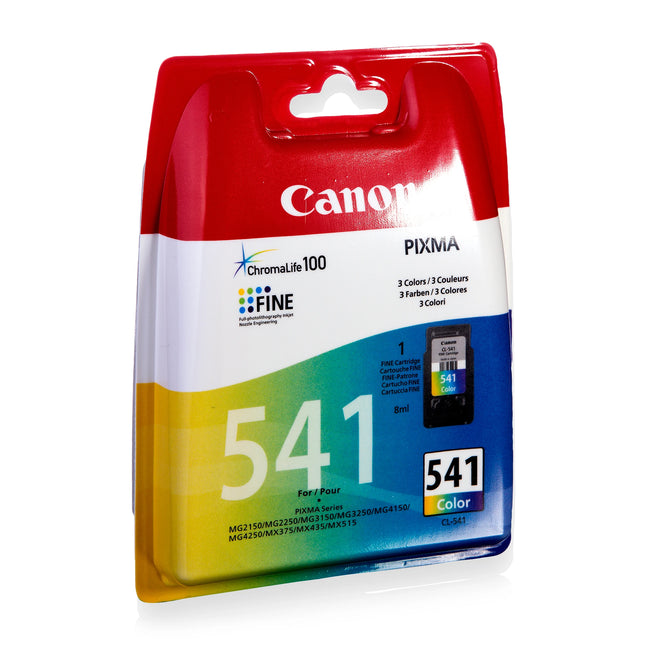 RECYCLECLUB Cartridge CL-541 - MultiColor - Suitable for Canon image