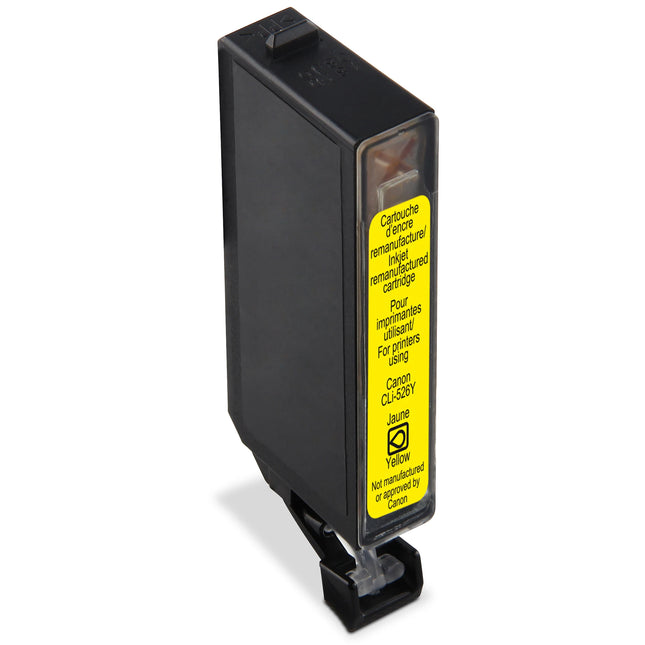 RECYCLECLUB Cartridge CLI-526Y - Yellow - Suitable for Canon image