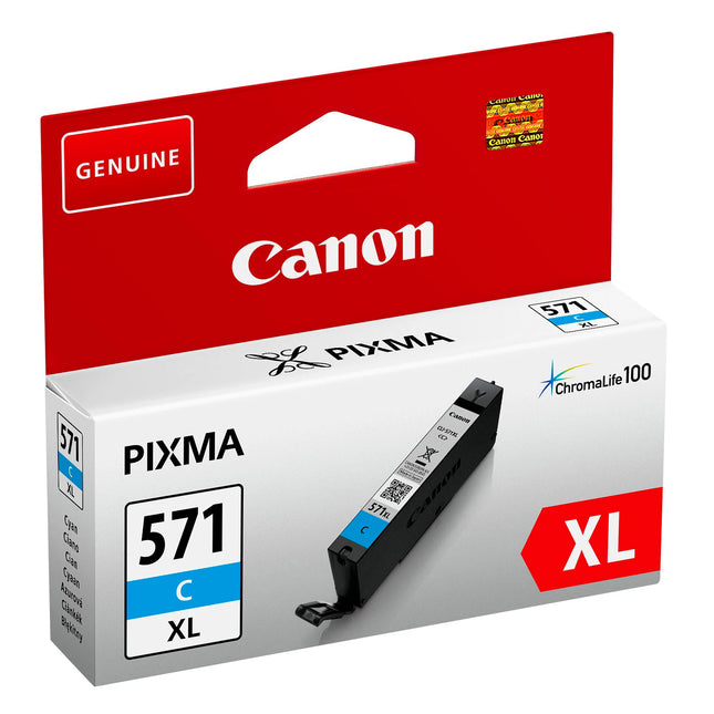 CANON XL Cartridge CLI-571C XL - Cyan image