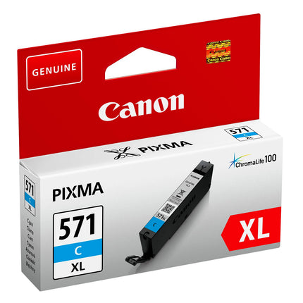 CANON XL Cartridge CLI-571C XL - Cyan image