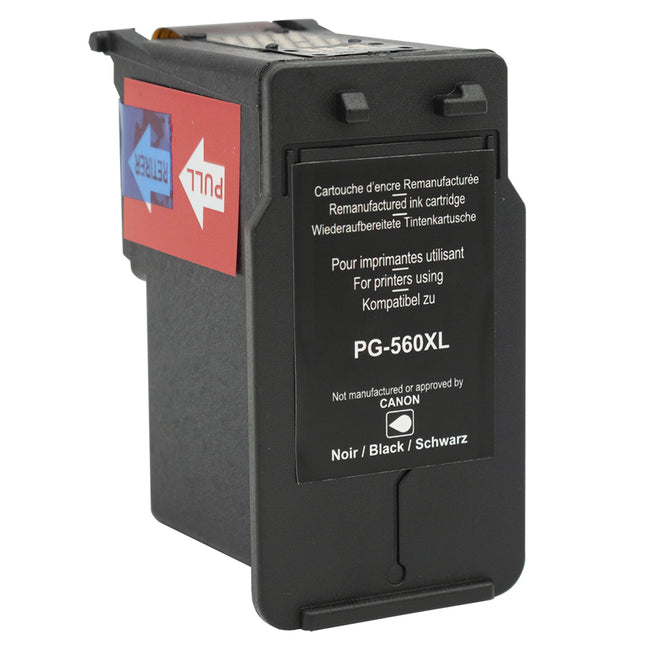 RECYCLECLUB XL Cartridge PG-560 XL - Black - Suitable for Canon image