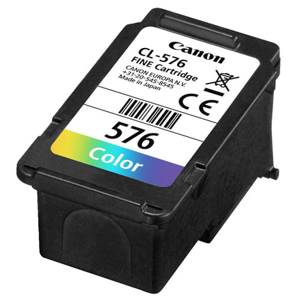 RECYCLECLUB Cartridge CL-576 - MultiColor - Suitable for Canon image