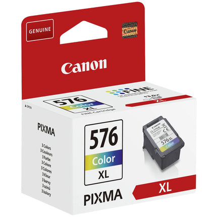 RECYCLECLUB XL Cartridge CL-576 XL - MultiColor - Suitable for Canon image