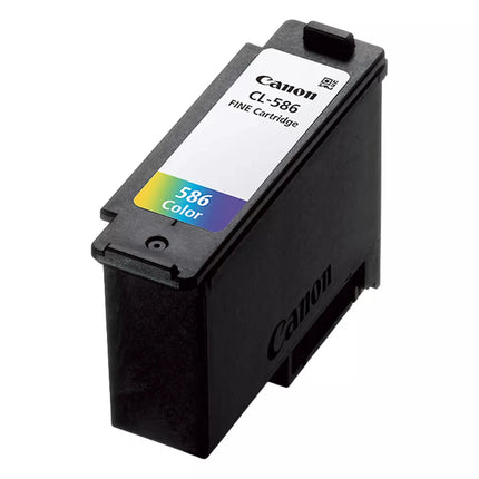 RECYCLECLUB Cartridge CL-586 - MultiColor - Suitable for Canon image