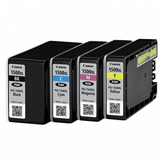 CANON XL Cartridge PGI-1500 XL - Multipack - Black + Cyan + Magenta + Yellow image