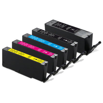 RECYCLECLUB XL Cartridge PGI-550 XL | CLI-551 XL - Multipack - Black + Cyan + Magenta + Yellow - Suitable for Canon image