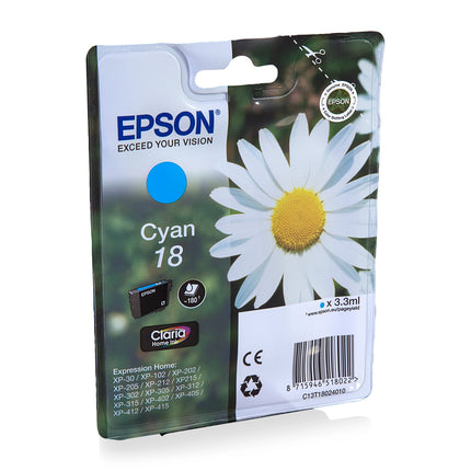 EPSON Cartridge 18 Cyan - Cyan image