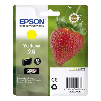 EPSON Cartridge 29 Yellow - Yellow image