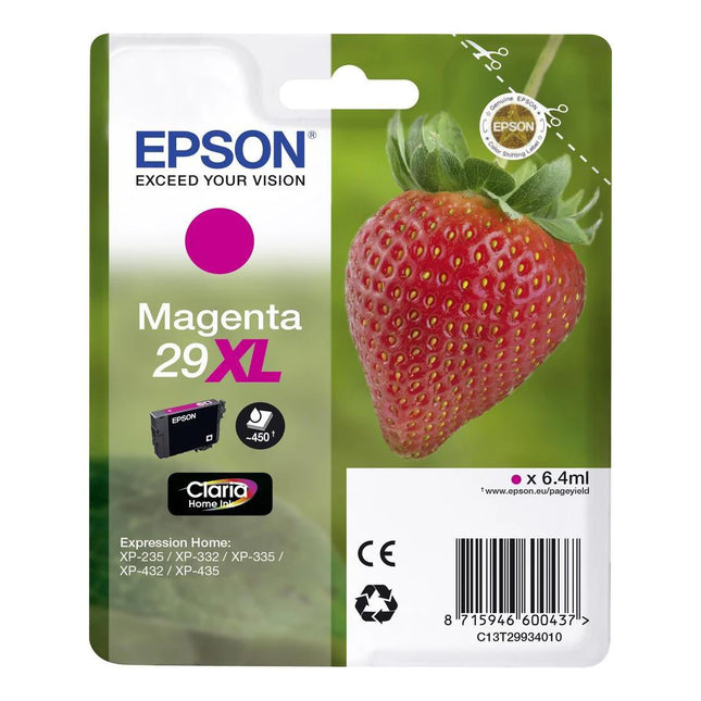 EPSON XL Cartridge 29XL Magenta - Magenta image