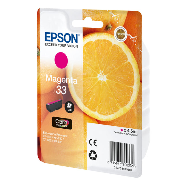EPSON Cartridge 33 Magenta - Magenta image