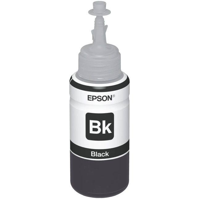 EPSON Ink Bottle T6641 Black - Black image