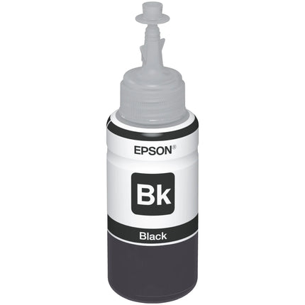 EPSON Ink Bottle T6641 Black - Black image