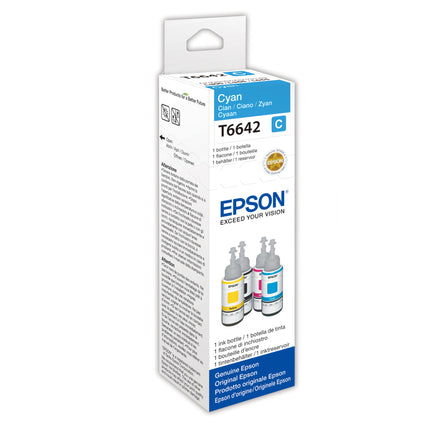 EPSON Ink Bottle T6642 Cyan - Cyan image