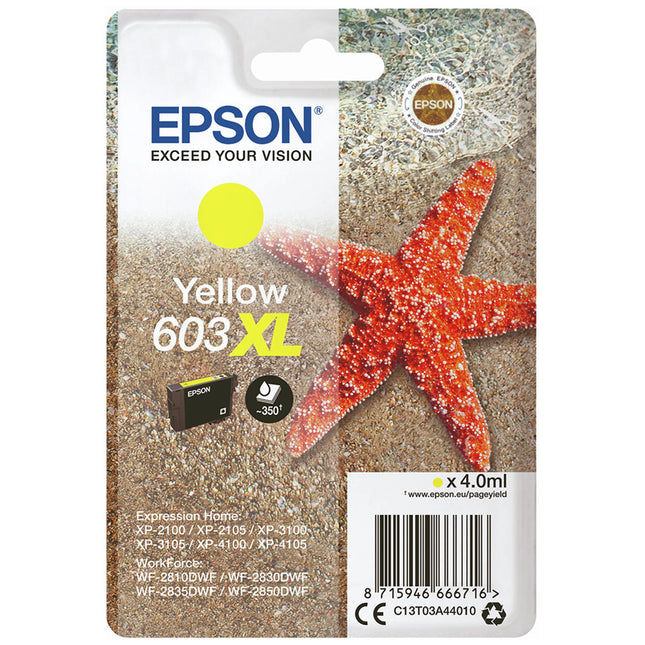 EPSON XL Cartridge 603XL Yellow - Yellow image