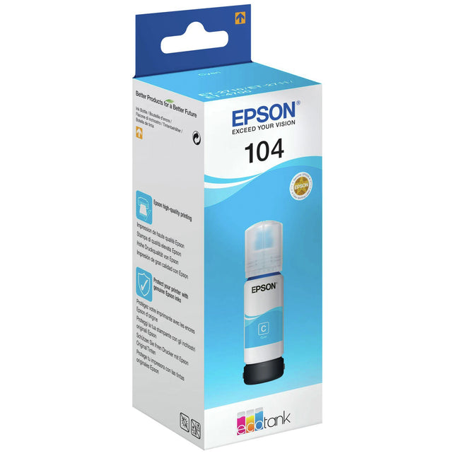 EPSON ECOTANK 104 C - Cyan image