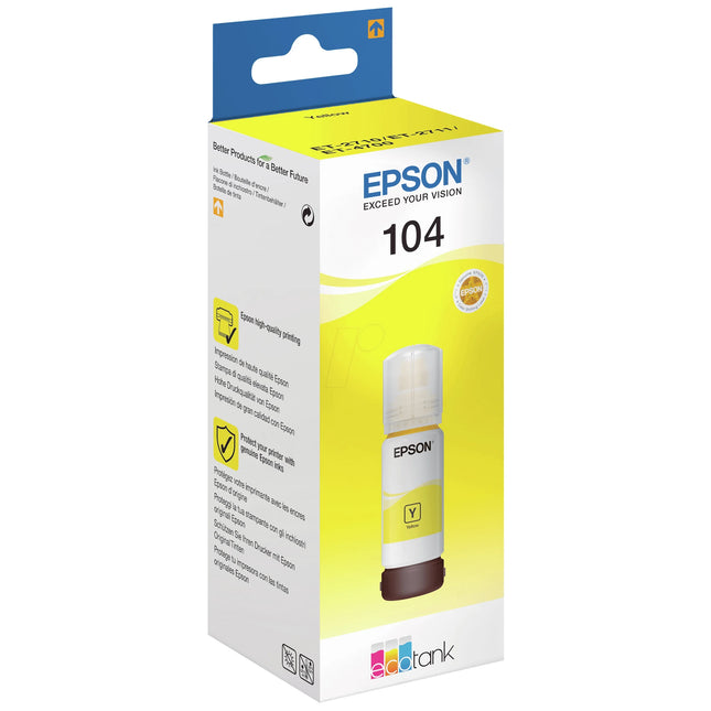 EPSON ECOTANK 104 Y - Yellow image