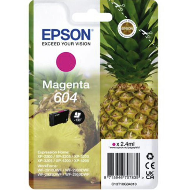 EPSON Cartridge 604 Magenta - Magenta image